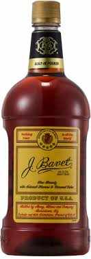 J. Bavet Brandy Fine 80 1.75 L bottle with warm fruit and oak notes for smooth sipping and mixing