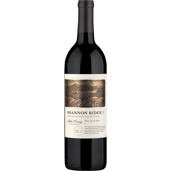 Shannon Ridge High Elevation Wrangler Red Lake County 750 ML