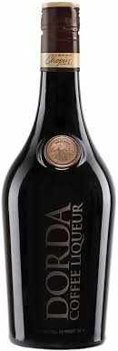 Bottle of Dorda Coffee Liqueur 750 ML with rich coffee and chocolate flavors