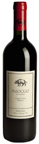Bottle of Tenuta Di Biserno Campo Di Sasso Insoglio Del Cinghiale 2023 Tuscan red wine 750 ML