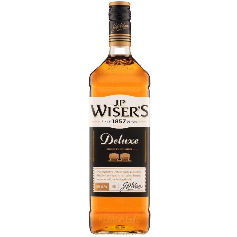 J.P. Wisers Deluxe Canadian Whisky 750 ML