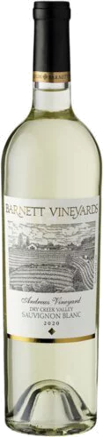 Barnett Vineyards Sauvignon Blanc Andrews Vineyard Dry Creek Valley 2023 750 ML bottle