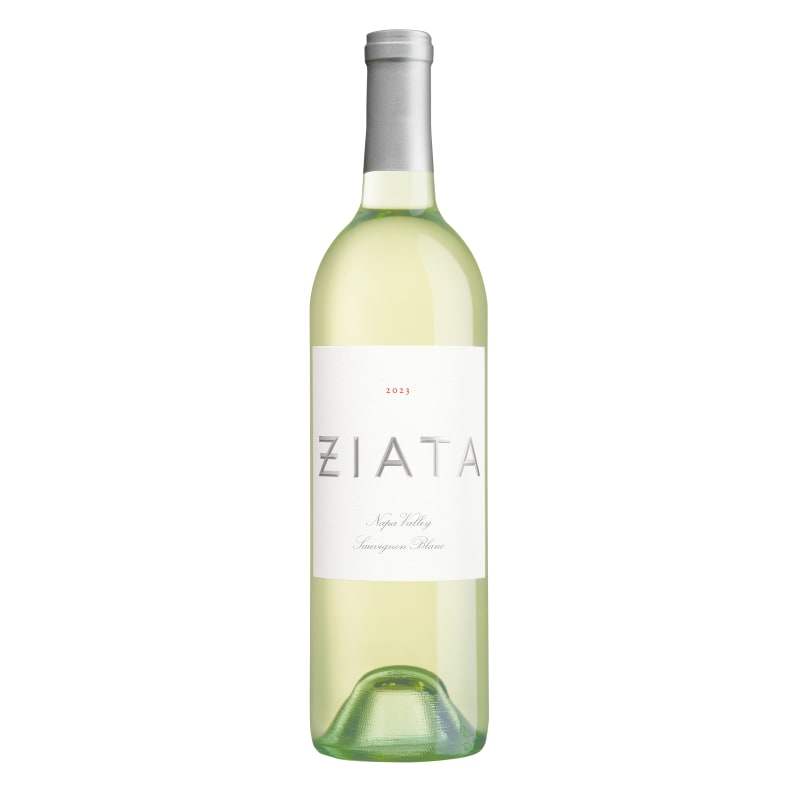 Ziata Sauvignon Blanc Napa Valley 2023 bottle showcasing crisp citrus and fresh Napa Valley flavors