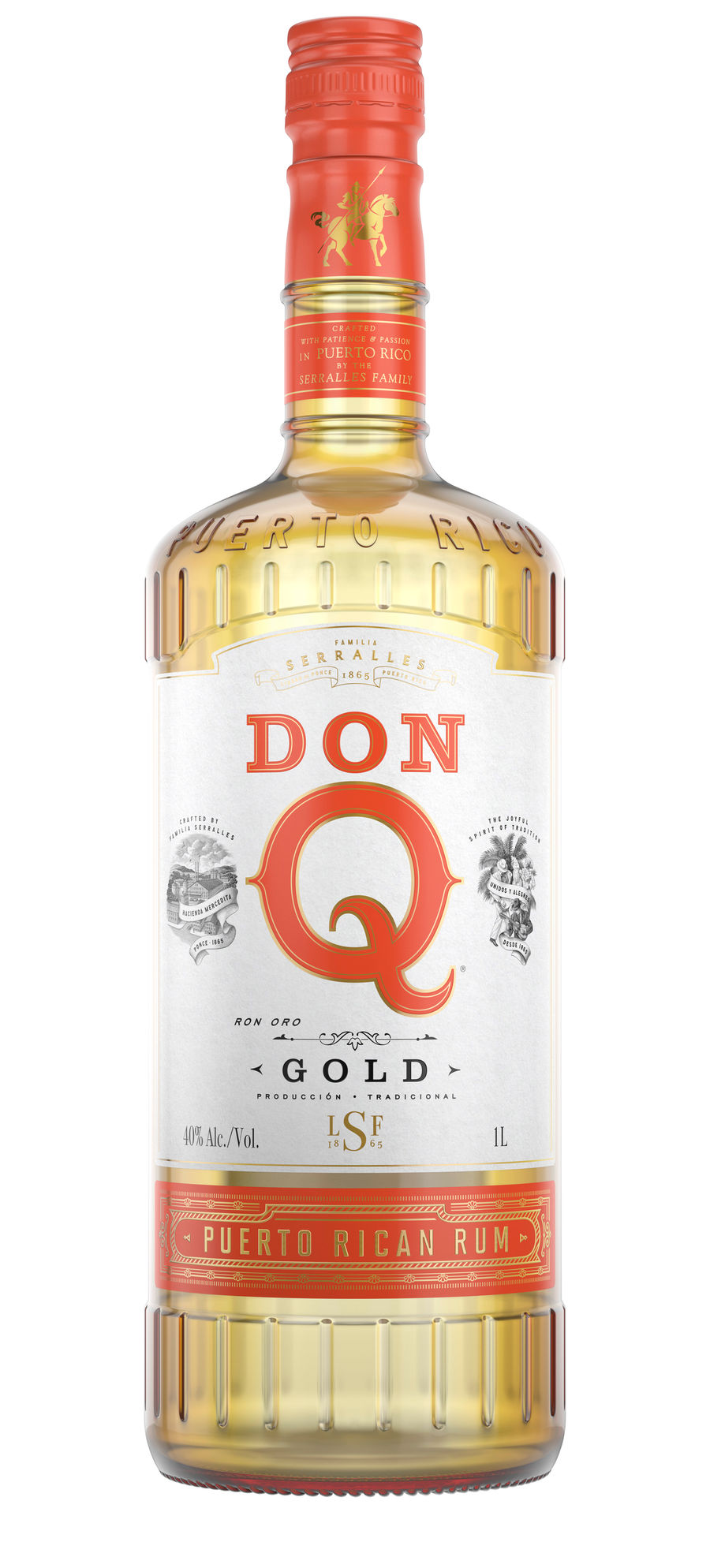 Don Q Gold Rum 1 L
