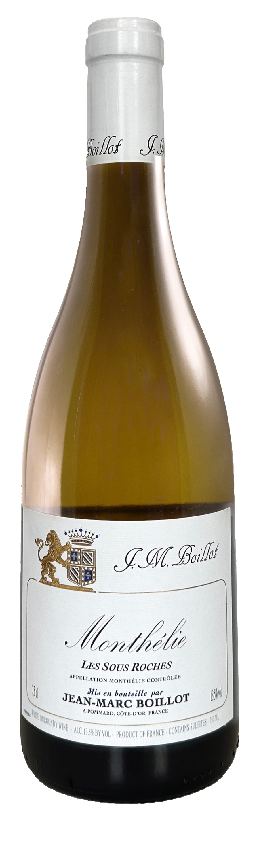 Jean Marc Boillot Monthelie Les Sous Roches Blanc 2024 750 ML