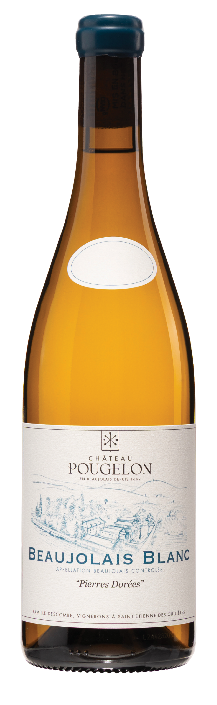 Chateau Pougelon Beaujolais Blanc Pierres Dorees 2023 750 ML