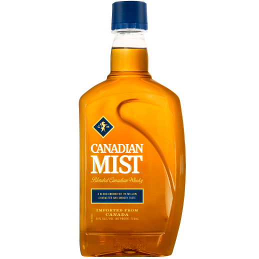 Canadian Mist Plastic 750 ML