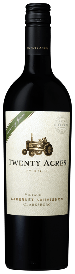 Bottle of Twenty Acres By Bogle Cabernet Sauvignon 750 ML California red wine