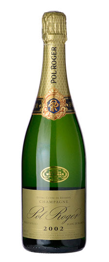Pol Roger Champagne Brut Blanc De Blancs Cuvee De Reserve 2002 750 ML