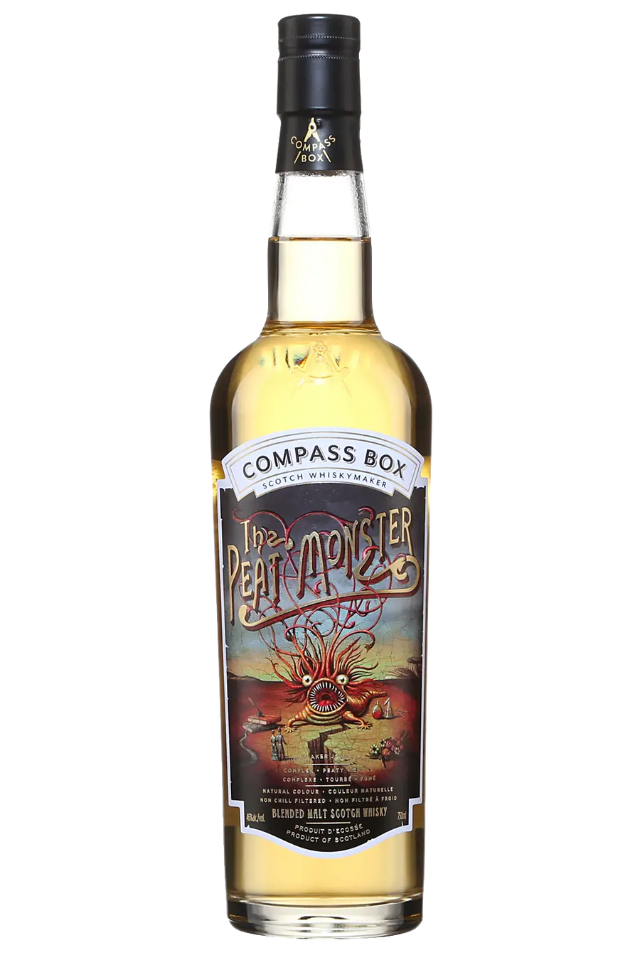Compass Box The Peat Monster Blended Malt Scotch Whiskey 750 ML
