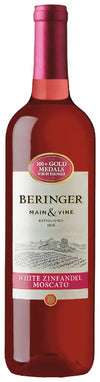 Beringer Main & Vine White Zinfandel Moscato 750 ML