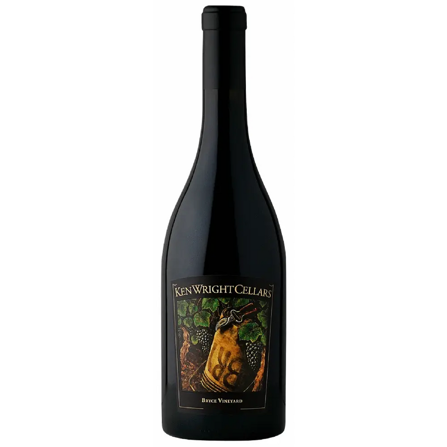 Ken Wright Pinot Noir Ribbon Ridge Bryce Vineyard 2023 750ml bottle with vineyard label