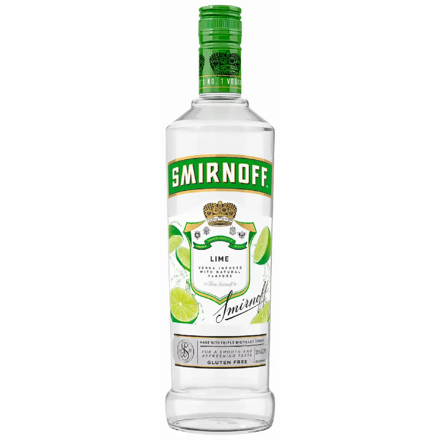Smirnoff Lime Flavored Vodka 60 750 ML