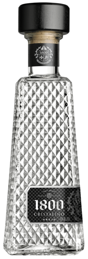 1800 Cristalino Anejo Tequila 100% De Agave 750 ML