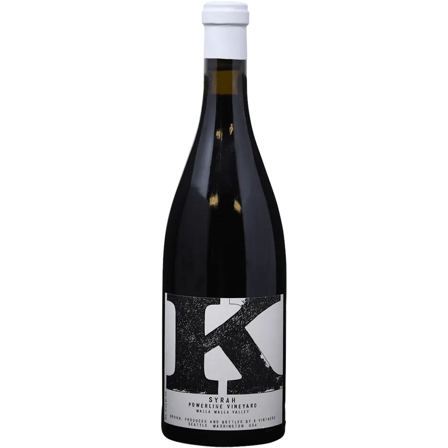 K Vintners Powerline Vineyard Walla Walla Valley Syrah 2015 750 ML