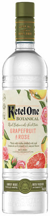Ketel One Grapefruit & Rose Flavored Vodka Botanical 60 750 ML