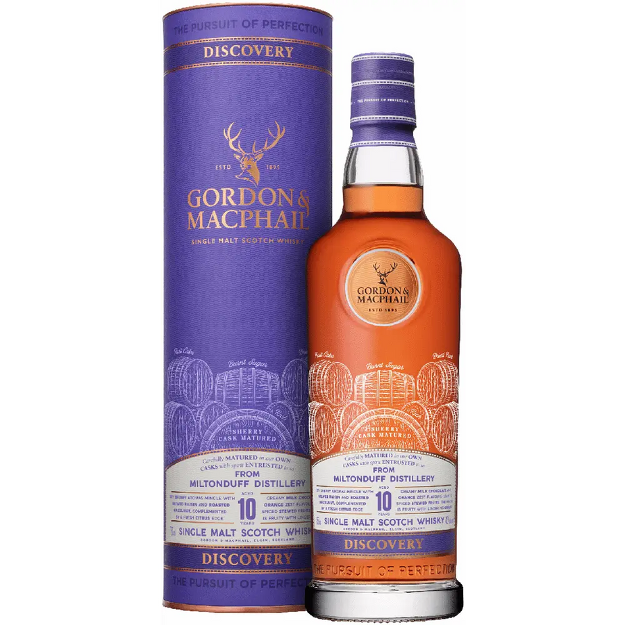 Gordon & MacPhail Discovery Miltonduff 10Yr Sherry Single Malt 750 ML