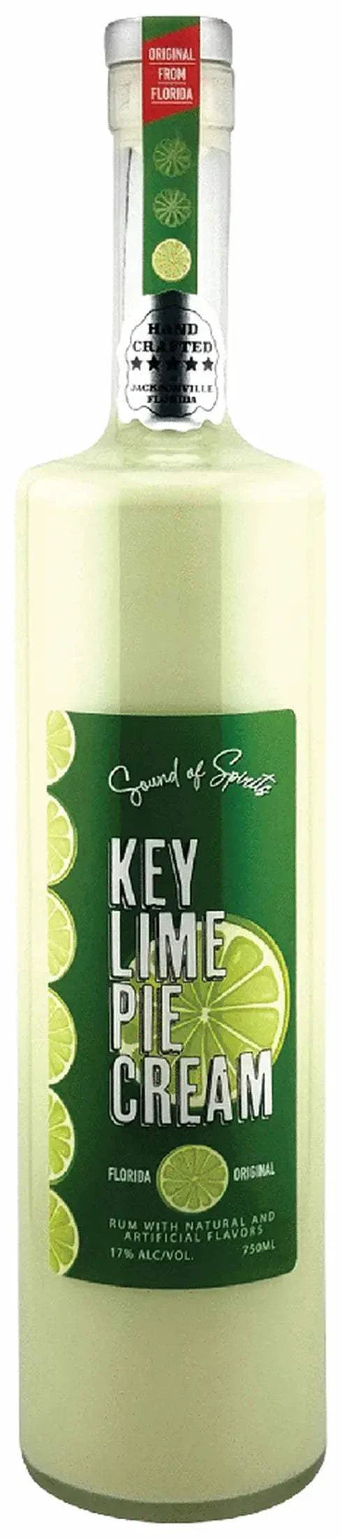 Sound of Spirits Key Lime Pie Cream Liqueur 750ML bottle tropical creamy dessert flavor