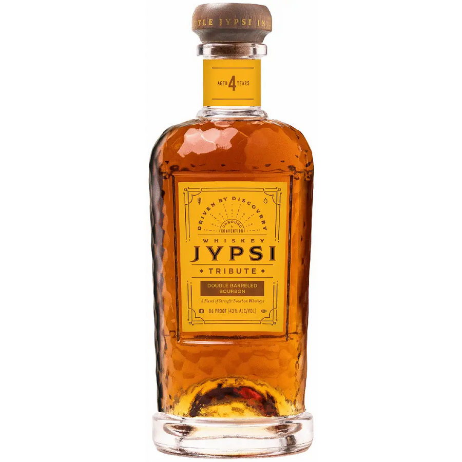Whiskey JYPSI Tribute Double Barreled 4 Year Old Bourbon Whiskey 750 ML