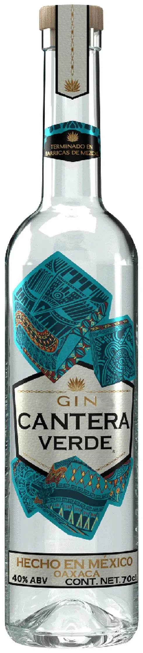 Cantera Verde Finished In Mezcal Cask Flavored Gin 700 ML