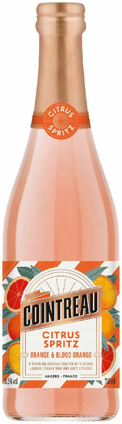 750ml bottle of Cointreau Citrus Spritz Orange liqueur with vibrant citrus flavor