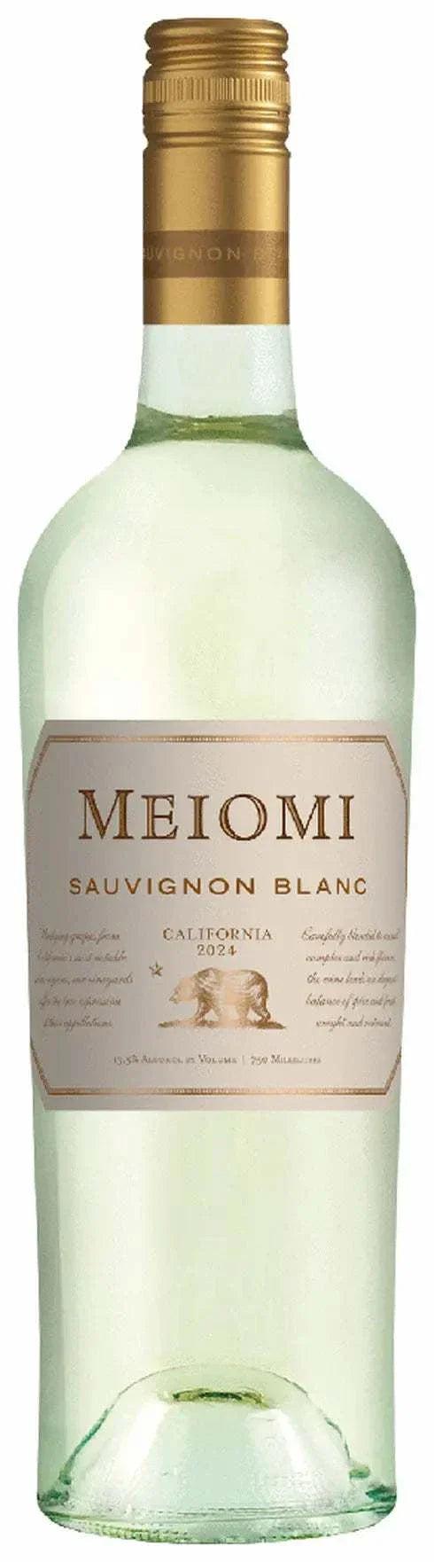 Meiomi Sauvignon Blanc California 750 ML bottle with citrus and tropical fruit notes