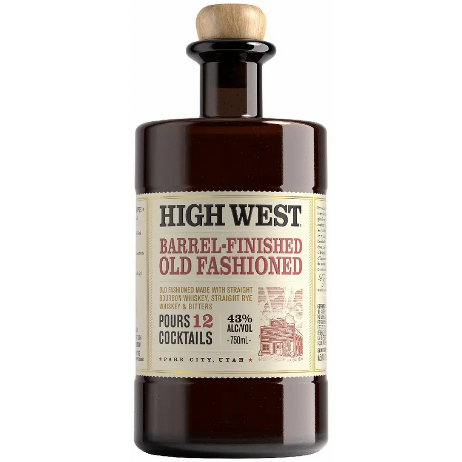 High West Old Fashioned Barrel Finished Cocktail 750 ML