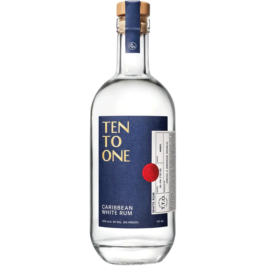 Ten to One Caribbean White Rum 750 ML