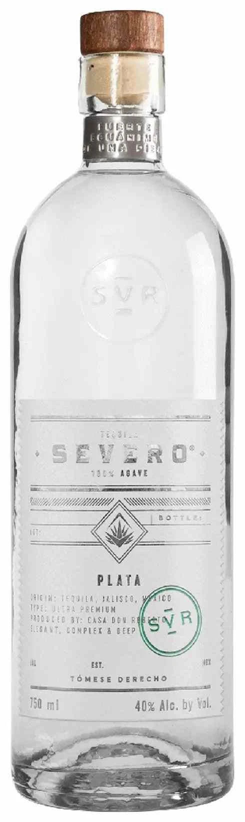 Tequila Plata Severo 80 750 ML | Buy Now Wineonlinedilevery.com