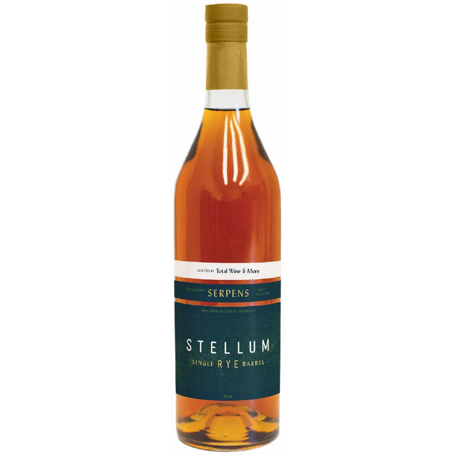 Stellum Single Barrel Rye Whiskey Barrel Select 750 ML