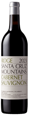 Ridge Vineyards Cabernet Sauvignon Santa Cruz Mountains 2023 750 ML