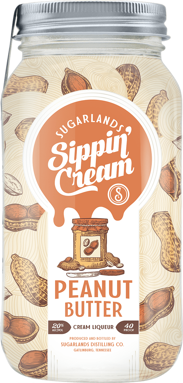 Sugarlands Appalachian Peanut Butter Sipping Cream Liqueur 750 ML