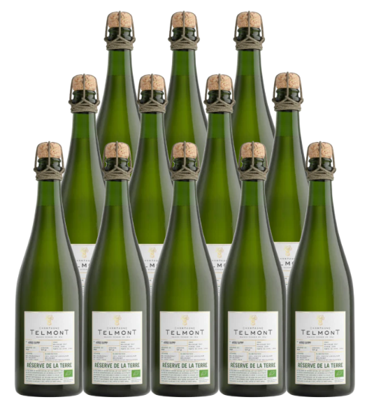 Champagne Telmont Reserve De La Terre Organic 750 ML (12 Bottles