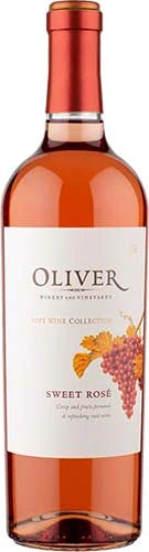 Oliver Winery And Vineyards Sweet Rose 750 ML