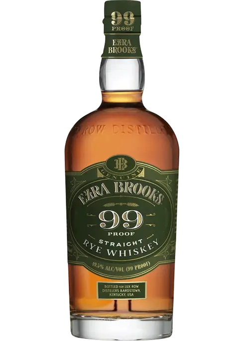 Ezra Brooks Straight Rye Whiskey 99 750 ML