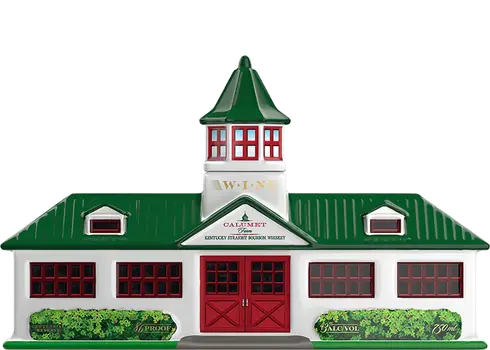 Calumet Farm Ceramic Decanter Straight Bourbon 750 ML