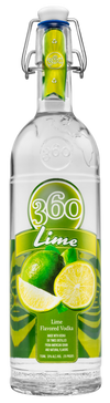 360 Lime Flavored Vodka 750 ML