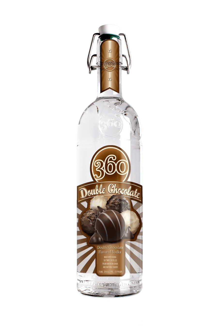 360 Double Chocolate Flavored Vodka 750 ML