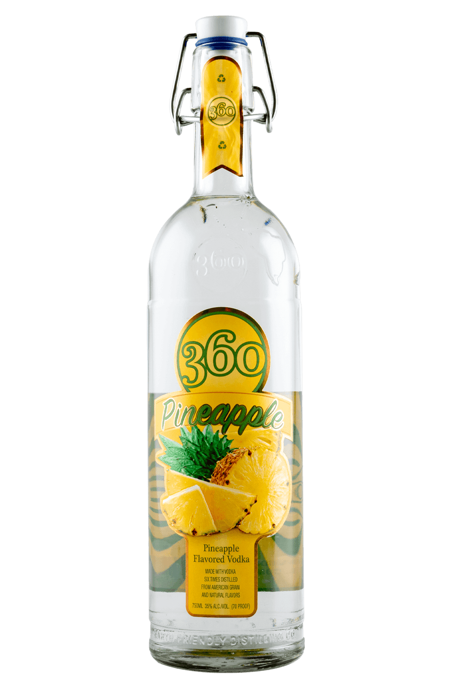 360 Pineapple Flavored Vodka 750 ML