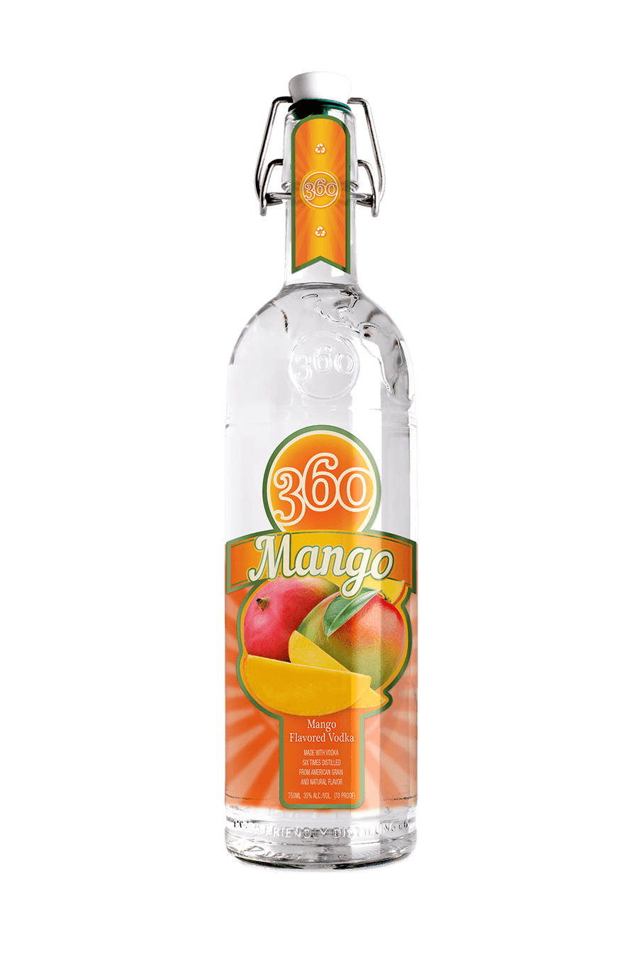 360 Mango Vodka 1 L