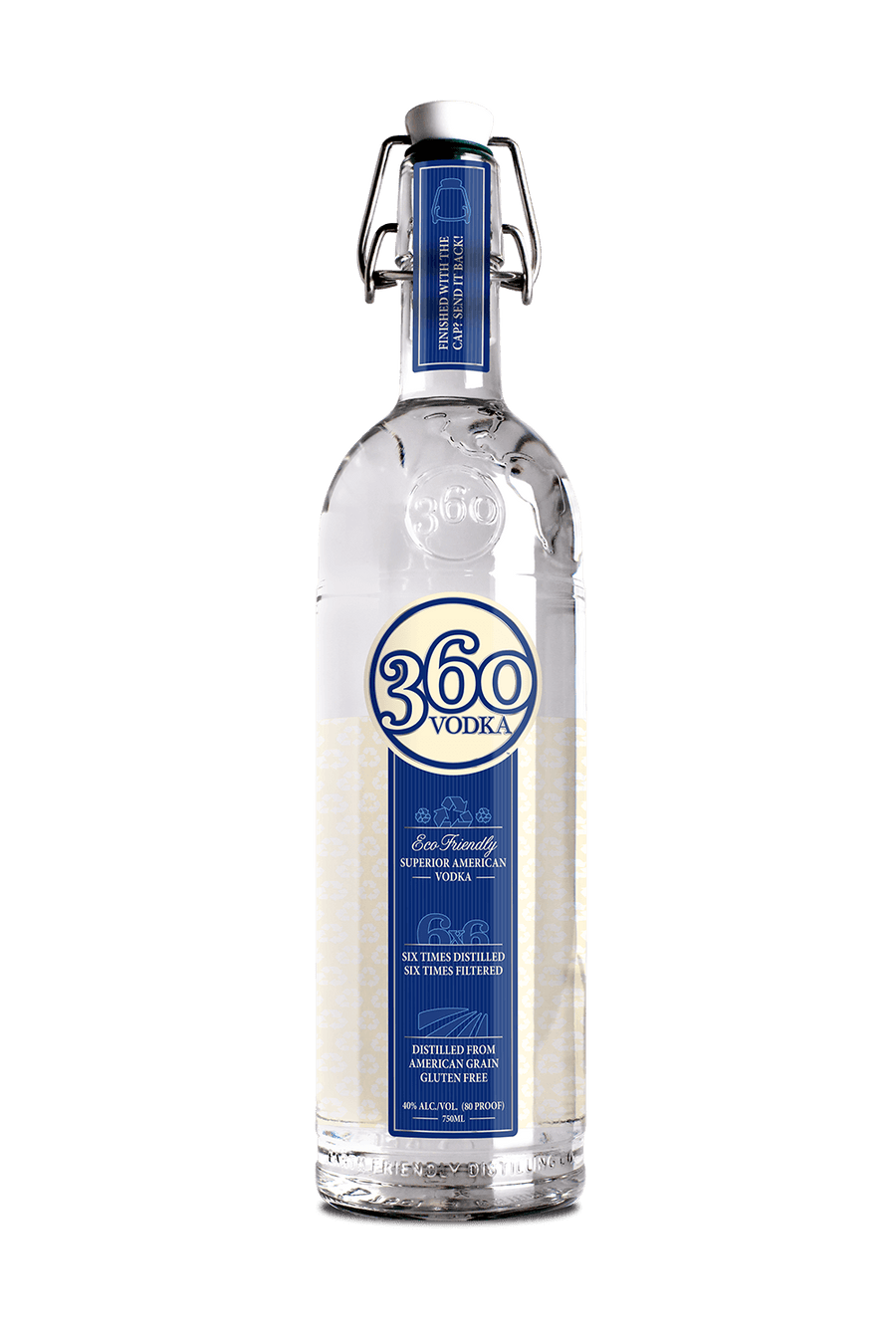 360 Superior American Vodka 1 L