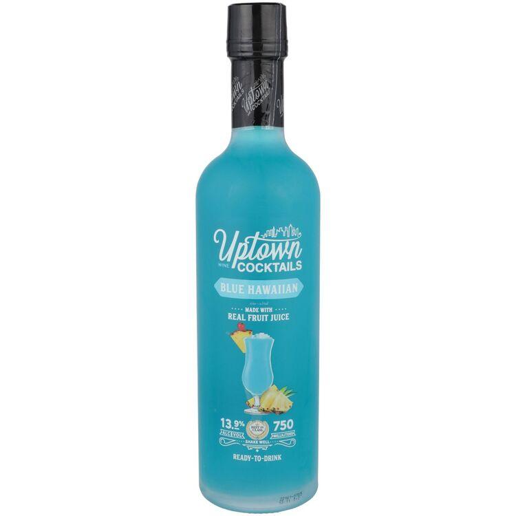 Uptown Wine Cocktails Blue Hawaiian Wine-Based Cocktail 750 ML