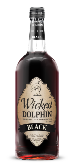 Wicked Dolphin Black Rum 750 ML