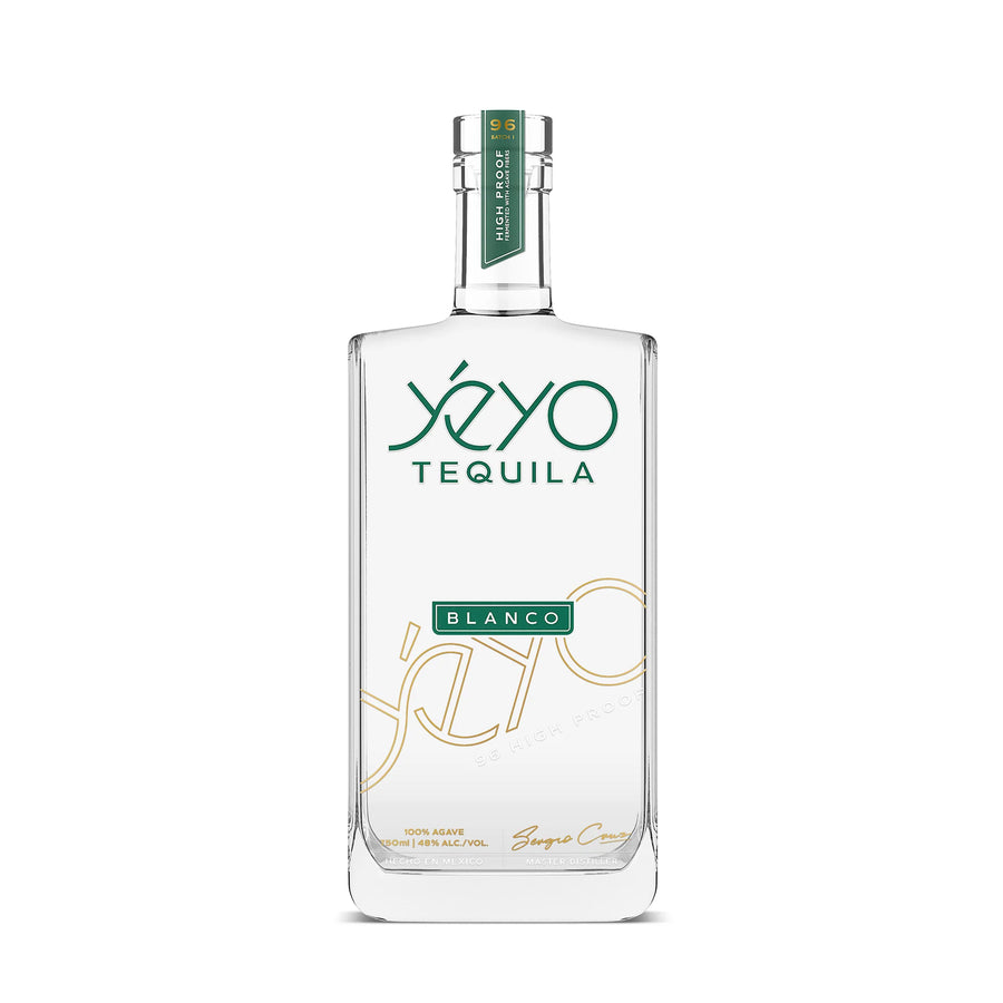 Yeyo Tequila High Proof Blanco Tequila 100% de Agave 96 Proof 750 ML