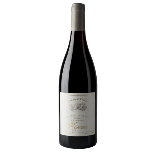 Bottle of Tenuta di Fessina Musmeci Riserva Etna Rosso 750ml red wine from Sicily with volcanic soil influence