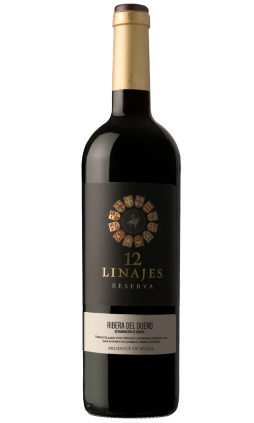 12 Linajes Tempranillo Ribera Del Duero Reserva 2012 750 ML