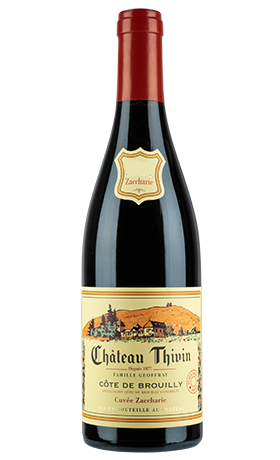 Chateau Thivin Cote De Brouilly Cuvee Zaccharie 2022 750 ML