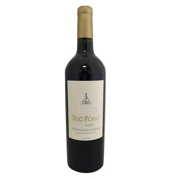 Trig Point Merlot Diamond Dust Vineyard Alexander Valley 2023 750 ML ...