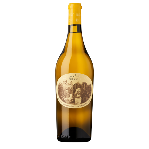 Bottle of Wieninger Nuss Gemischt Satz 2020 Austrian white wine from Nussberg vineyard, 750ml