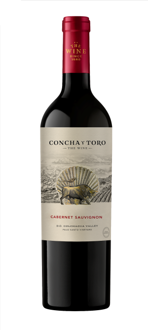 Concha y Toro The Wine Cabernet Sauvignon 750 ML bottle showcasing smooth Chilean red wine with rich dark fruit flavors and elegant packaging